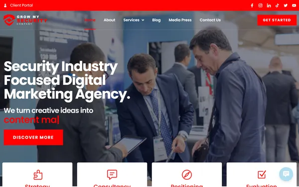 img of B2B Digital Marketing Agency - Grow My Security Company